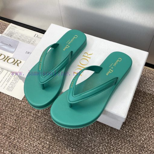 Dior DIOR 2024 Spring/Summer Fashion Show New High End iviera Sea Collection Women's Shoes Cql48w5b0 - Image 3