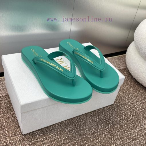 Dior DIOR 2024 Spring/Summer Fashion Show New High End iviera Sea Collection Women's Shoes Cql48w5b0 - Image 4