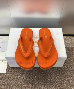 Dior DIOR 2024 Spring/Summer Fashion Show New High End iviera Sea Collection Women's Shoes Ct8rr0v0u