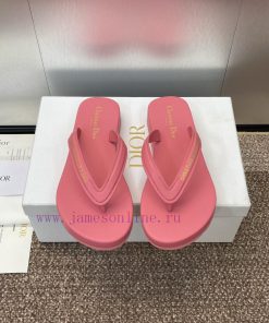 Dior DIOR 2024 Spring/Summer Fashion Show New High End iviera Sea Collection Women's Shoes Cjs7fyfhd
