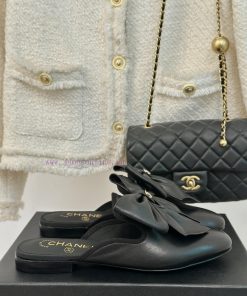 Chanel | Chanel 24P New ProductBig Bow Double C Half Drag SeriesSuper immortal big bow slippjpbneqed