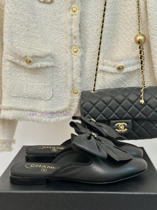 Chanel | Chanel 24P New ProductBig Bow Double C Half Drag SeriesSuper immortal big bow slippjpbneqed