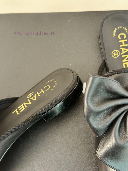 Chanel | Chanel 24P New ProductBig Bow Double C Half Drag SeriesSuper immortal big bow slippjpbneqed - Image 7