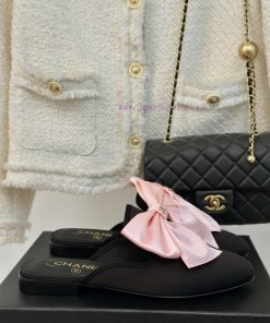 Chanel | Chanel 24P New ProductBig Bow Double C Half Drag SeriesSuper immortal big bow slippi2s0t64t