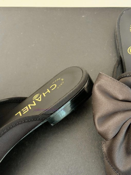 Chanel | Chanel 24P New ProductBig Bow Double C Half Drag SeriesSuper immortal big bow slippbtaa9nef - Image 7
