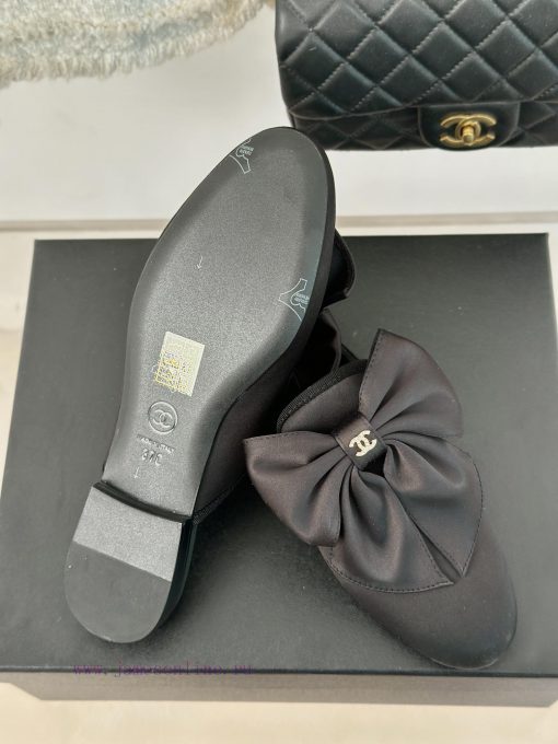 Chanel | Chanel 24P New ProductBig Bow Double C Half Drag SeriesSuper immortal big bow slippbtaa9nef - Image 10