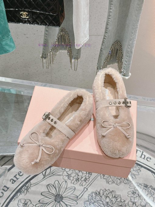 New Product Launch: French Fairy Ballet Wool Single Shoes, Super ComfortableImported wool faamvxsn1t - Image 3