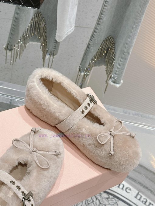 New Product Launch: French Fairy Ballet Wool Single Shoes, Super ComfortableImported wool faamvxsn1t - Image 6