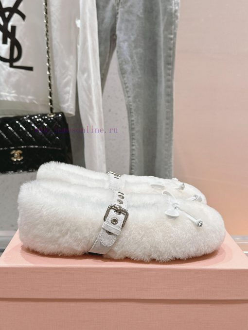 New Product Launch: French Fairy Ballet Wool Single Shoes, Super ComfortableImported wool fator38hp6