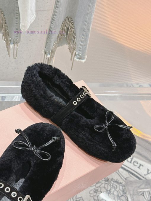 New Product Launch: French Fairy Ballet Wool Single Shoes, Super ComfortableImported wool fad28dy0cl - Image 4