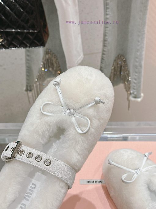 New Product Launch: French Fairy Ballet Wool Single Shoes, Super ComfortableImported wool fator38hp6 - Image 9
