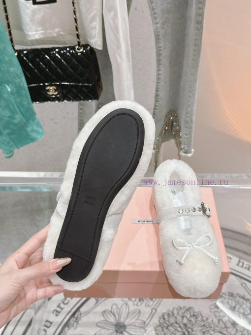 New Product Launch: French Fairy Ballet Wool Single Shoes, Super ComfortableImported wool fator38hp6 - Image 10