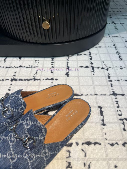 Gucci's classic horseclip slippers not only have a classic style, but also the latest colors05fnm1og - Image 7