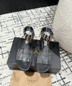 Alaia 24/Metal Buckle Sandals is a popular item with a minimalist aesthetic. The Alaia minimie5dmv5h