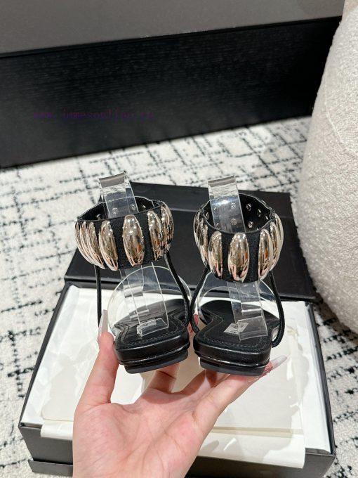 Alaia 24/Metal Buckle Sandals is a popular item with a minimalist aesthetic. The Alaia minimie5dmv5h - Image 8