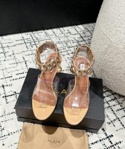Alaia 24/Metal Buckle Sandals is a popular item with a minimalist aesthetic. The Alaia minim667nzxcx