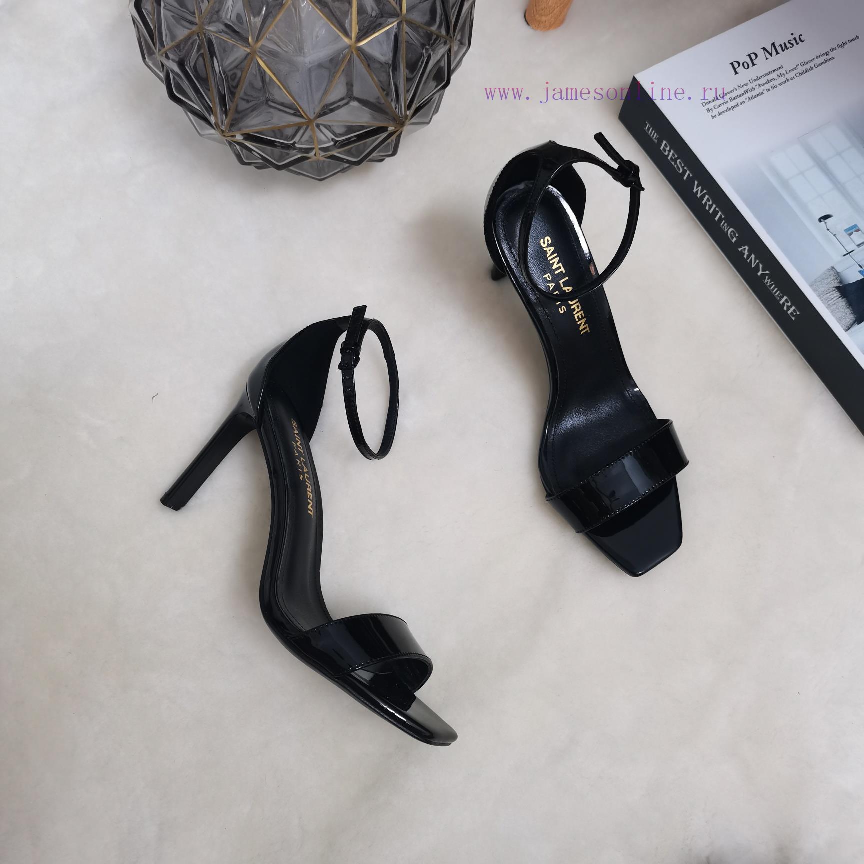 YSL Classic Thin Heel SandalsCorrect version ️ Correct details ️Original consistent fabricPewpgbcik4 - Image 8