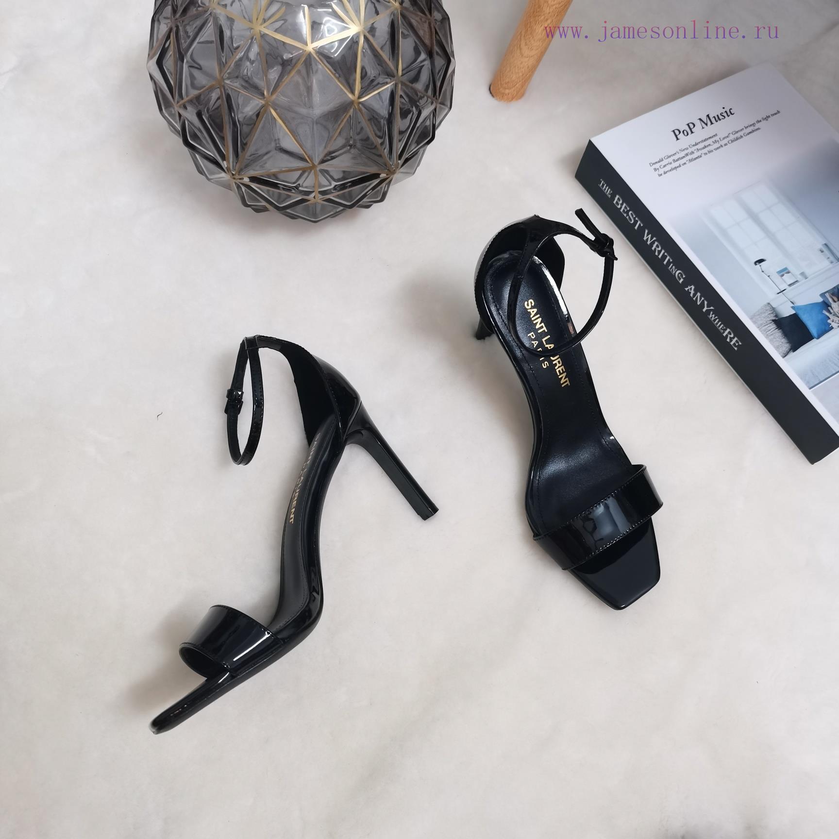YSL Classic Thin Heel SandalsCorrect version ️ Correct details ️Original consistent fabricPewpgbcik4 - Image 9