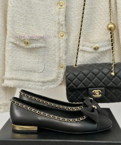 Chanel | Chanel 24P 𝐧𝐞𝐰 Early Autumn Chain Butterfly Single Shoe SeriesI strongly recommend p81knxi3