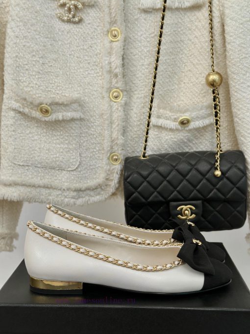 Chanel | Chanel 24P 𝐧𝐞𝐰 Early Autumn Chain Butterfly Single Shoe SeriesI strongly recommend u13b3ye0 - Image 2