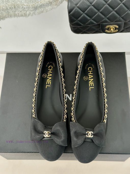Chanel | Chanel 24P 𝐧𝐞𝐰 Early Autumn Chain Butterfly Single Shoe SeriesI strongly recommend p81knxi3 - Image 5