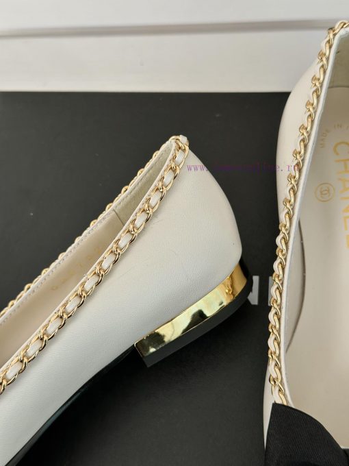 Chanel | Chanel 24P 𝐧𝐞𝐰 Early Autumn Chain Butterfly Single Shoe SeriesI strongly recommend u13b3ye0 - Image 7