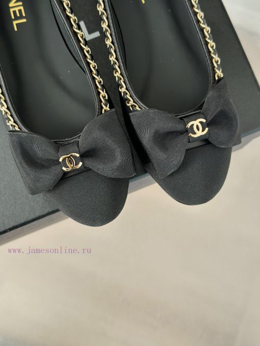 Chanel | Chanel 24P 𝐧𝐞𝐰 Early Autumn Chain Butterfly Single Shoe SeriesI strongly recommend p81knxi3 - Image 8
