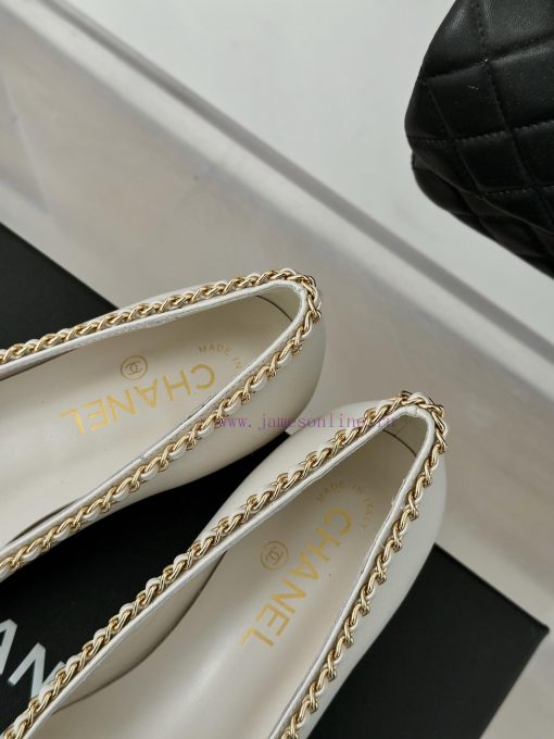Chanel | Chanel 24P 𝐧𝐞𝐰 Early Autumn Chain Butterfly Single Shoe SeriesI strongly recommend u13b3ye0 - Image 9