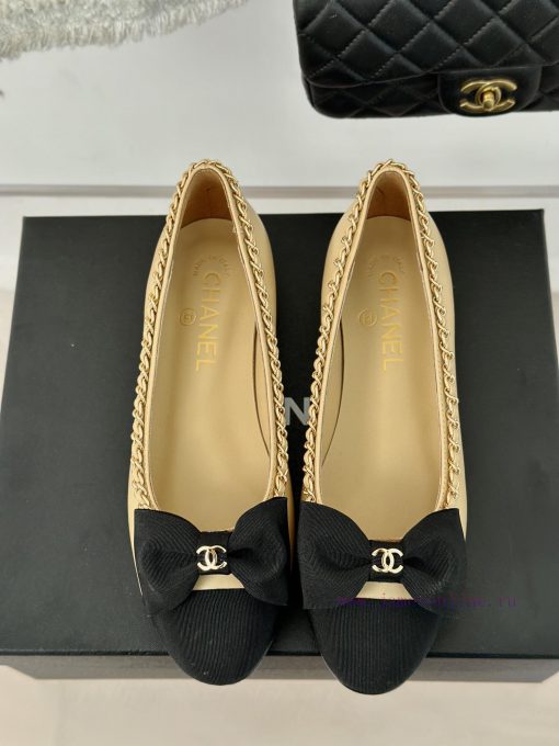 Chanel | Chanel 24P 𝐧𝐞𝐰 Early Autumn Chain Butterfly Single Shoe SeriesI strongly recommend 4b6v2ubp - Image 5