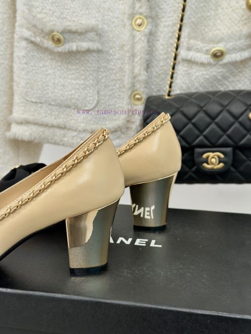 Chanel | Chanel 24P 𝐧𝐞𝐰 Early Autumn Chain Butterfly Single Shoe SeriesI strongly recommend mb8vynsu - Image 7