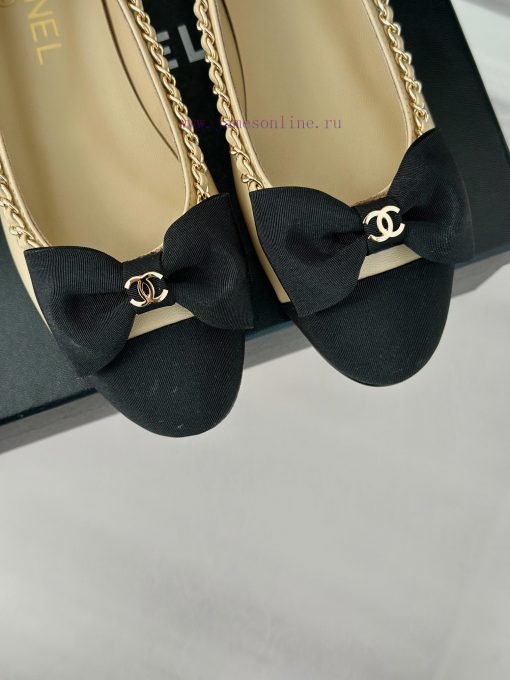 Chanel | Chanel 24P 𝐧𝐞𝐰 Early Autumn Chain Butterfly Single Shoe SeriesI strongly recommend 4b6v2ubp - Image 8