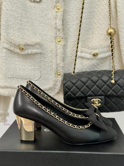 Chanel | Chanel 24P 𝐧𝐞𝐰 Early Autumn Chain Butterfly Single Shoe SeriesI strongly recommend xbe47tiy - Image 2