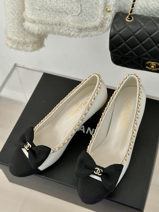 Chanel | Chanel 24P 𝐧𝐞𝐰 Early Autumn Chain Butterfly Single Shoe SeriesI strongly recommend nvk0or2g - Image 3