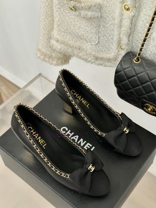 Chanel | Chanel 24P 𝐧𝐞𝐰 Early Autumn Chain Butterfly Single Shoe SeriesI strongly recommend xbe47tiy - Image 4