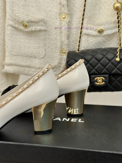 Chanel | Chanel 24P 𝐧𝐞𝐰 Early Autumn Chain Butterfly Single Shoe SeriesI strongly recommend nvk0or2g - Image 7