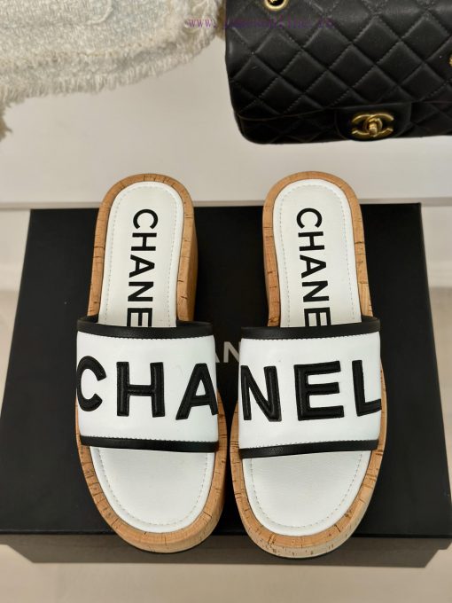 Chanel | Chanel 24P Spring/Summer New ProductsThick soled letter slippersThis season's coolilqkplwyy - Image 5