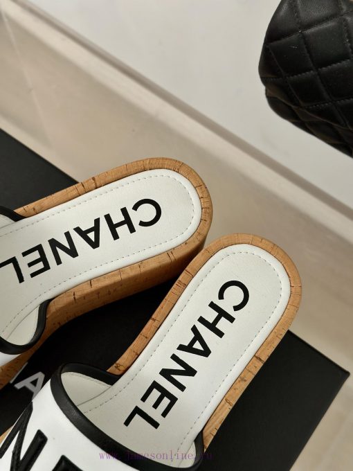 Chanel | Chanel 24P Spring/Summer New ProductsThick soled letter slippersThis season's coolilqkplwyy - Image 9