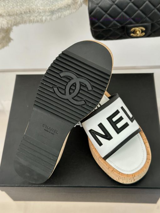 Chanel | Chanel 24P Spring/Summer New ProductsThick soled letter slippersThis season's coolilqkplwyy - Image 10