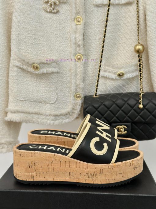 Chanel | Chanel 24P Spring/Summer New ProductsThick soled letter slippersThis season's cooli6np4gkmi - Image 2