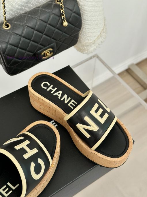 Chanel | Chanel 24P Spring/Summer New ProductsThick soled letter slippersThis season's cooli6np4gkmi - Image 6