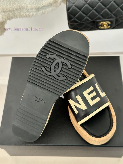 Chanel | Chanel 24P Spring/Summer New ProductsThick soled letter slippersThis season's cooli6np4gkmi - Image 10
