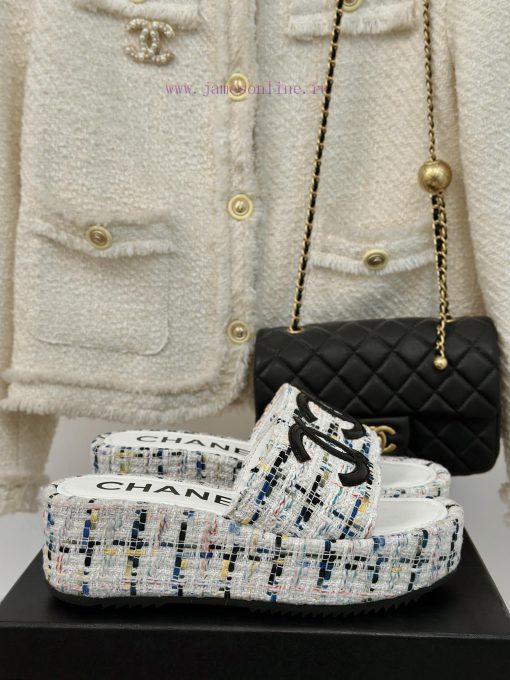 Chanel | Chanel Classic Thick Bottom Large Pair C SlippersMinimalist Double C Design Versati5j9hbqth - Image 2