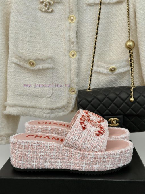 Chanel | Chanel Classic Thick Bottom Large Pair C SlippersMinimalist Double C Design Versatifrjhjvii - Image 2