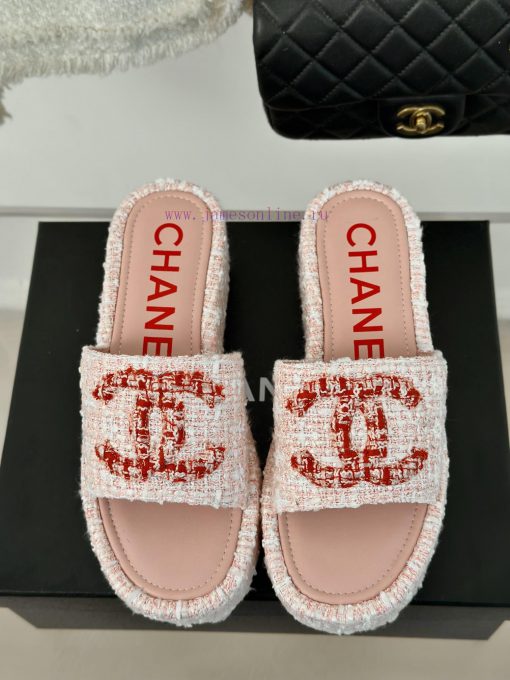 Chanel | Chanel Classic Thick Bottom Large Pair C SlippersMinimalist Double C Design Versatifrjhjvii - Image 5