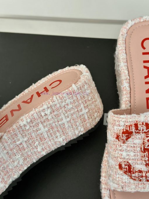 Chanel | Chanel Classic Thick Bottom Large Pair C SlippersMinimalist Double C Design Versatifrjhjvii - Image 7