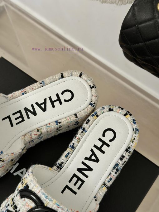 Chanel | Chanel Classic Thick Bottom Large Pair C SlippersMinimalist Double C Design Versati5j9hbqth - Image 9