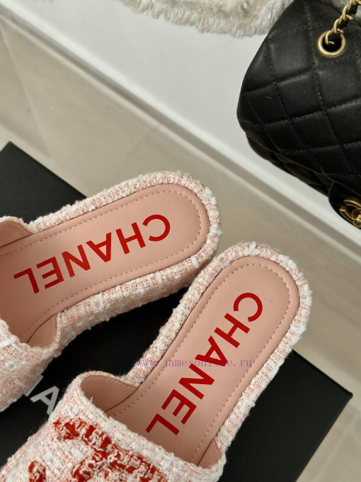 Chanel | Chanel Classic Thick Bottom Large Pair C SlippersMinimalist Double C Design Versatifrjhjvii - Image 9