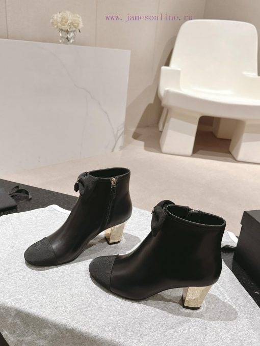Purchasing grade𝗖𝗛 * 𝗔𝗡𝗟 | | 𝟐𝟎𝟐𝟒 Butterfly knot short boots and shoesTop tier high-end qualefg02ewm - Image 4
