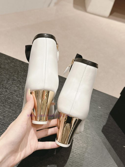 Purchasing grade𝗖𝗛 * 𝗔𝗡𝗟 | | 𝟐𝟎𝟐𝟒 Butterfly knot short boots and shoesTop tier high-end qualmiy67gs2 - Image 9