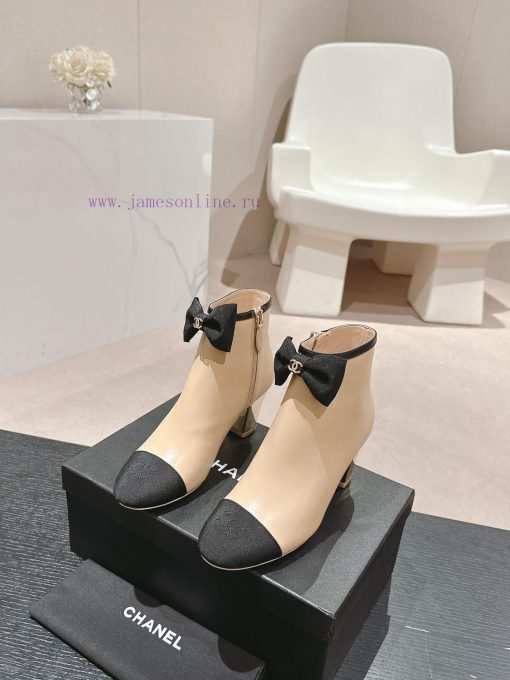 Purchasing grade𝗖𝗛 * 𝗔𝗡𝗟 | | 𝟐𝟎𝟐𝟒 Butterfly knot short boots and shoesTop tier high-end qualmq89ka9o - Image 2